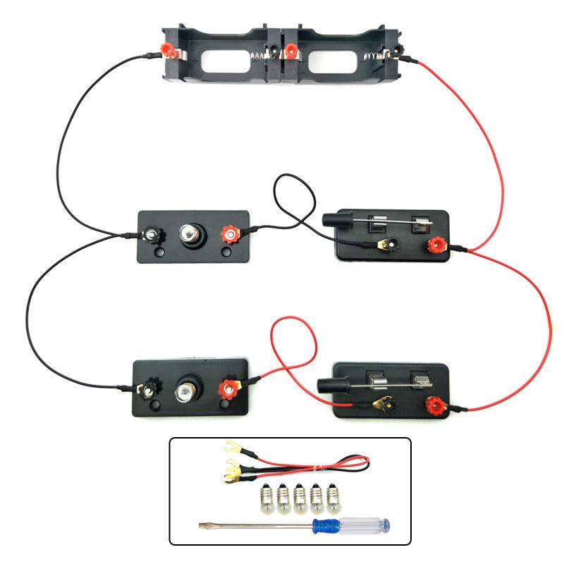 EUDAX School Labs Basic Electricity Discovery Circuit Kit for Introductory Electronics - Image 1